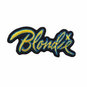 Blondie アイロンパッチ／ワッペン ブロンディ Logo Cut Out