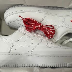 ★Supreme NIKE Air Force 1 Low WHITE 8.5 26.5cm エアフォースワン 白 ナイキ シュプリーム スニーカー 靴 boxlogo 新品 送料込 の画像5