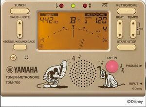 < new goods > Yamaha tuner & metronome TDM-700DMK Disney Mickey * mouse < limited goods >
