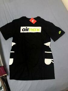 ナイキ　エアマックス95 イエローグラデ　デザインTシャツ サイズL nike airmax スニーカーコン　半袖Tシャツ ブラック 