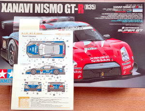 シュンコー HIS ADVAN KONDO GT-R 2009 デカール ＋ ニッサン ザナヴィ ニスモ GT-R R35 タミヤ 1/24 スーパーGT 日産 スカイライン SHUNKO