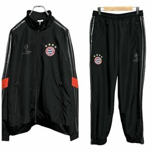 adidas アディダス バイエルンミュンヘン ウインドブレーカー ジャージ 上下 セットアップ Lサイズ