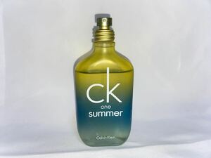 残量多　カルバンクライン　シーケーワン　サマー　ｃｋ　ｏｎｅ　ｓｕｍｍｅｒ　２００９　オードトワレ　スプレー　１００ｍｌ　