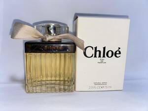 ほぼ満量　クロエ　Ｃｈｌｏｅ　オードパルファム　ナチュラルスプレー　７５ｍｌ　　