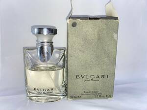 ブルガリ　ＢＶＬＧＡＲＩ　プールオム　オードトワレ　ナチュラルスプレー　５０ｍｌ