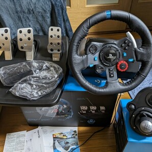 Logicool Driving Force ロジクール ドライビングフォース ハンコン G29 Racing ハンドルコントローラー Logitech レーシングホイールの画像1