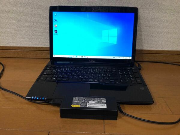 ★ 富士通ノートPC Core i3-4010U(第4世代) 8GB/750GB BD FMVA45RWP 動作確認済 ★