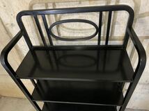 R330-0511★THONET トーネット オープンシェルフ ヴィンテージ 古家具 木製 陳列棚 収納棚 本棚 木製 _画像2