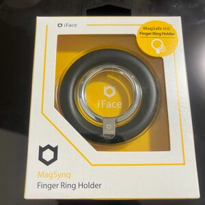 Hamee Finger Ring フラットタイプ iFace (ホワイト) フィンガーリングホルダー