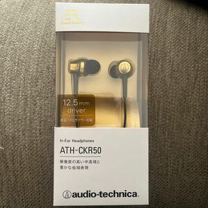 Sound Reality インナーイヤーヘッドホン ATH -CKR50 GD イエローゴールド