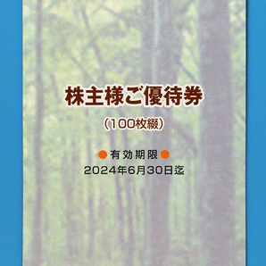 ★フジ株主優待券★イオン北海道株主優待券と同等★【１００円割引券】１００枚綴り１冊（１００００円分）★２０２４年６月３０日までの画像1