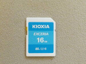 SDカード　kIОXIA　EXCERIA　16GB