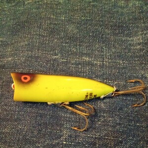 old heddon chugger spook tough color 