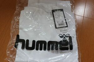 新品　hummel　ジュニア　ファットインナーシャツ　ホワイト　150　長袖