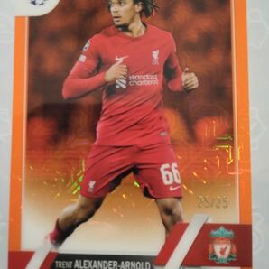 ALEXANDER ARNOLD 25 シリ　ラストナンバー Topps