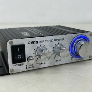 【未使用】LEPY デジタルアンプ LP-V3S 小型 オーディオ パワーアンプ Lepai Lepy Hi-Fi STEREO POWER AMPLIFIERの画像5