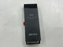 【未使用】BUFFALO バッファロー ポータブルSSD 外付け 1.0TB USB3.2Gen1 ブラック SSD-PUT1.0U3-B/N 取説/箱付き_画像2