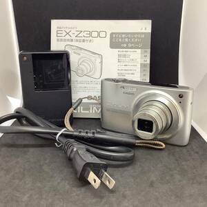 ＊CASIO カシオ EXILIM EX-Z300 コンパクトデジタルカメラ デジカメ 本体 バッテリー 充電器 取説付き 簡易動作確認済み