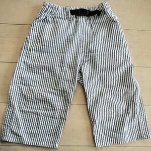 ストライプパンツ150cm SOU OVERALLS