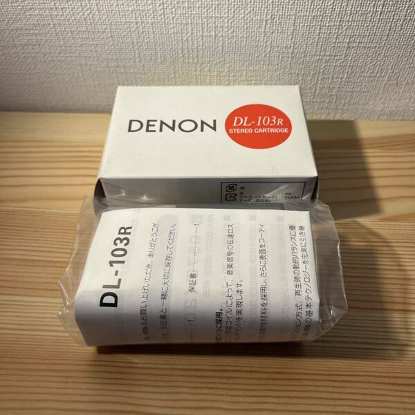 DENON DL-103R/カードリッジ　箱あり