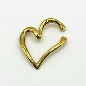  beautiful goods Vendome btik Heart earcuff silver 925 Gold color 