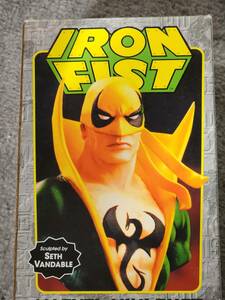 【開封済 難有】アイアンフィスト ミニバスト スタチュー マーベルコミック MARVEL IRONFIST ディフェンダーズ