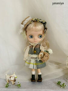 'yasasiya' ミディブライスアウトフィット　GreenForestDressSET グリーンフォレストドレスセット 12点　handmade