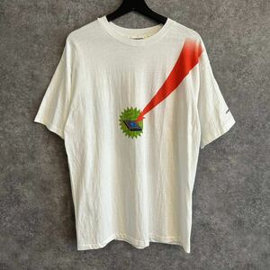 intel VINTAGE Tシャツ Lサイズ 古着 ホワイト 90s 企業 ヴィンテージ プロモ USA製
