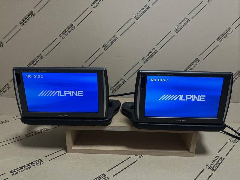 ★ALPINE ワンオフ ヘッドレストモニター PKG-M700SC★7インチ