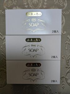 イオン化粧品　ソープ２個入り　３箱