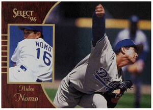 即決! 1996 野茂英雄 MLB PINNACLE SELECT カード