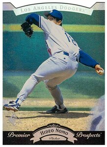 即決! 1995 野茂英雄 MLB Upper Deck SP シルバー カード #14