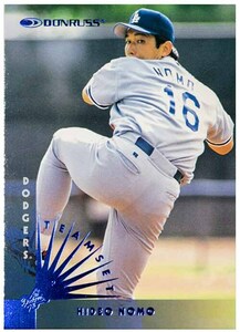 1997 野茂英雄 MLB Donruss Team Set Blue カード #107