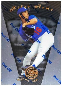 即決! 1997 野茂英雄 MLB Pinnacle Certified カード #63