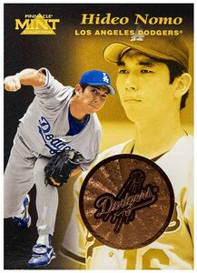 即決! 1997 野茂英雄 MLB PINNACLE Mint カード