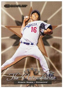 即決! 1998 野茂英雄 MLB Donruss The Untouchables カード #381