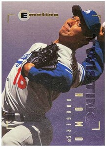 即決! 1995 野茂英雄 MLB Fleer Emotion カード #144