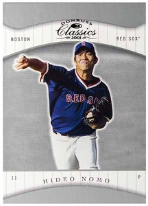 即決! 2001 野茂英雄 MLB Donruss Classics カード #46