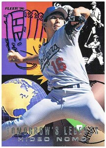 即決! 1996 野茂英雄 MLB Fleer Tomorrow's Legends カード #8