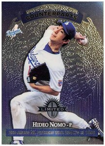 即決! 1997 野茂英雄/Nagy MLB Donruss Limited Counterparts カード #43