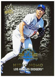 即決! 1998 野茂英雄 MLB Donruss Gold Leaf Star カード #176