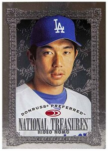 即決! 1997 野茂英雄 MLB Donruss National Treasures カード #194