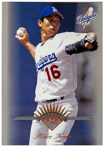 即決! 1997 野茂英雄 Donruss Leaf カード #99