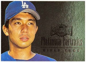 即決! 1996 野茂英雄 MLB Fleer Platinum Portraits カード #7 of 10