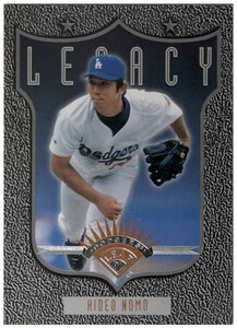 即決! 1997 野茂英雄 MLB LEAF Legacy カード