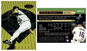 即決! 1996 野茂英雄 MLB Topps Bowmen's Best カード #BBP26