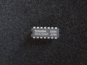 Toshiba製　74HC00AP (2-Input NAND Gate) 5個セット