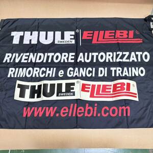 中古 THULE ELLEBI スーリーエレビ ステッカー/フラッグ 2点セット SHSH0216-1hf