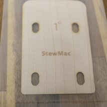 StewMac ベースギター　ネック シム　メイプル製　1.0°　Neck Shims for Bass Shaped 未使用品_画像3