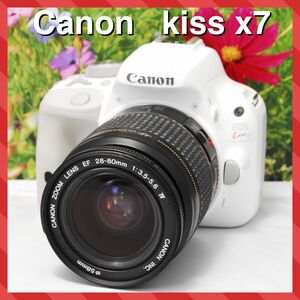 ☆軽量サイズ☆高機能☆Canon kiss x7 レンズキット☆